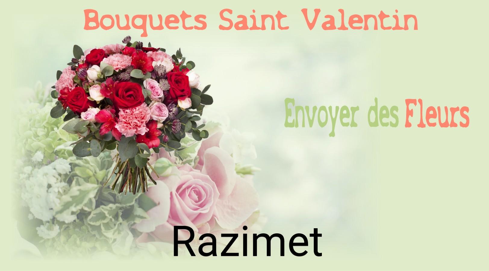 Roses de Saint-Valentin livrées à Razimet
